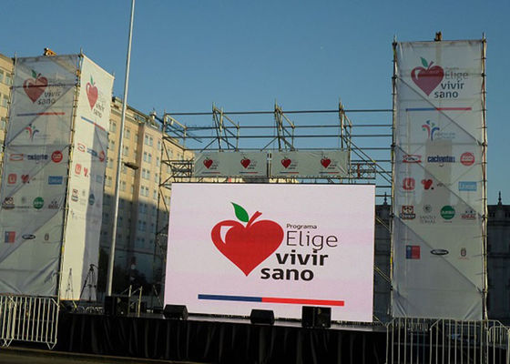 1R1G1B führte Videodarstellung, geführte Innenschirme P6mm für Miete