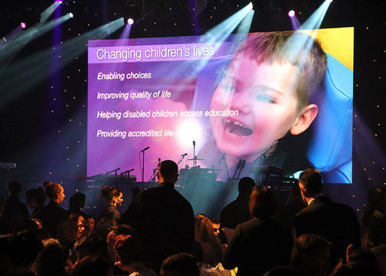 Geführte Innenschirme SMD3528 der hohen Auflösung P4.8mm für Miete